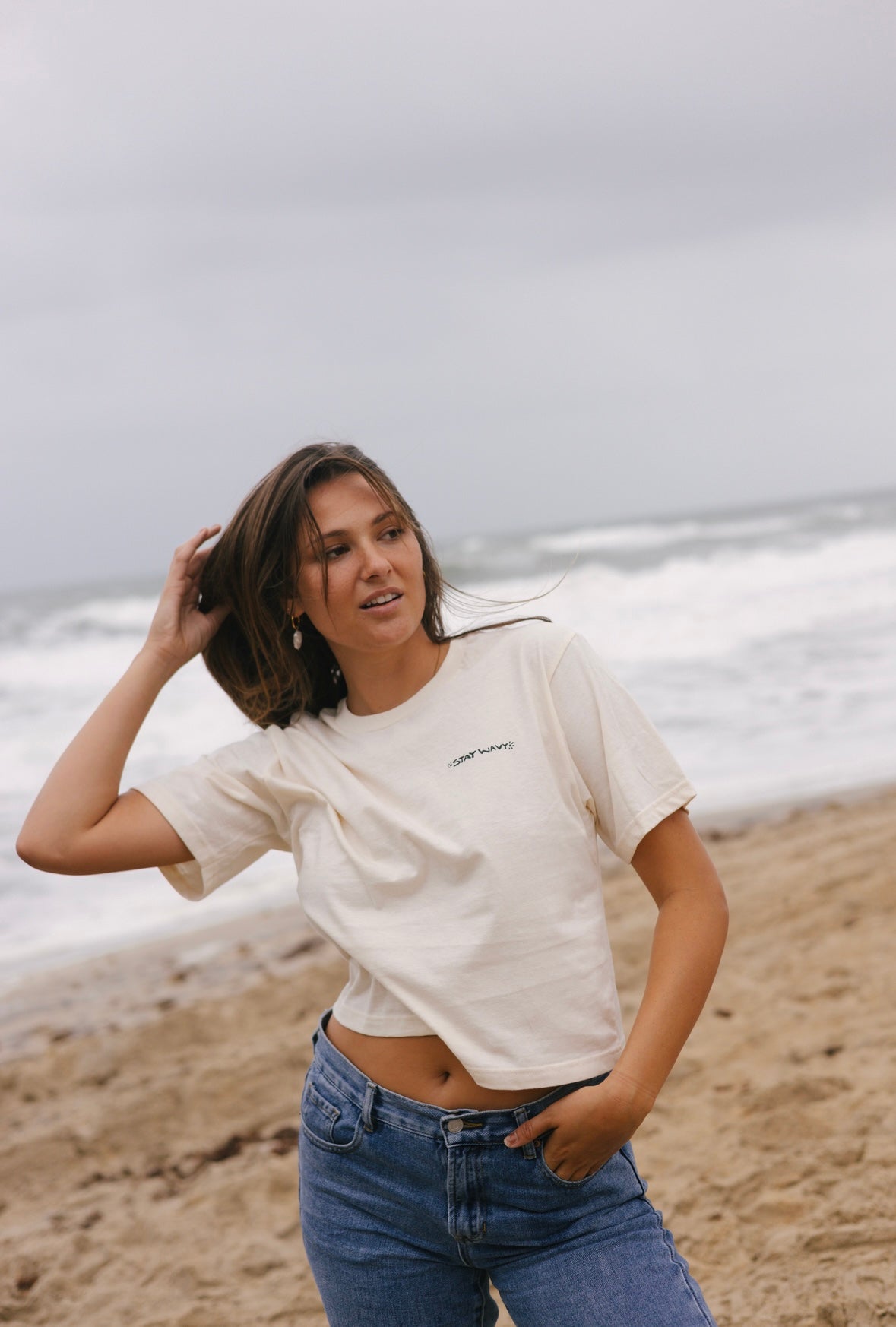 Stay Wavy - Midi Tee