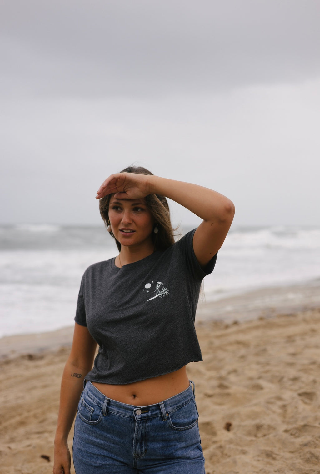 Moonlit Surfer - Midi Tee