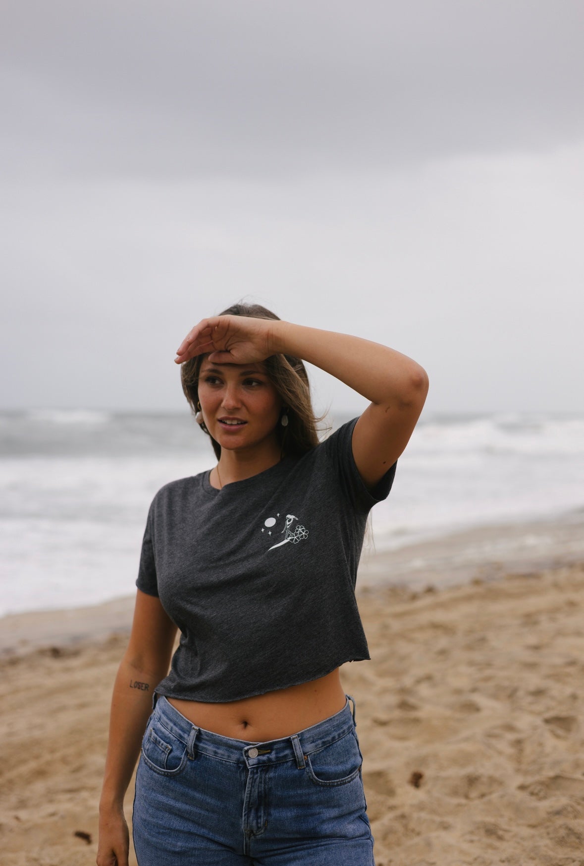 Moonlit Surfer - Midi Tee