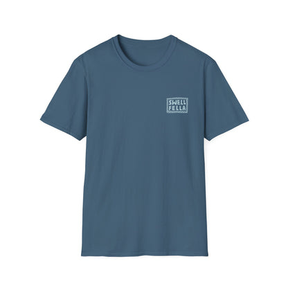 Swell Fella Checker Break Tee in Blue
