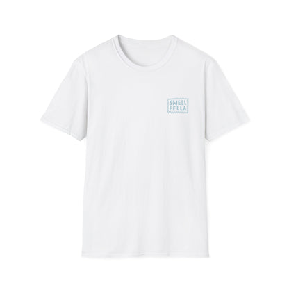 Swell Fella Checker Break Tee in Blue