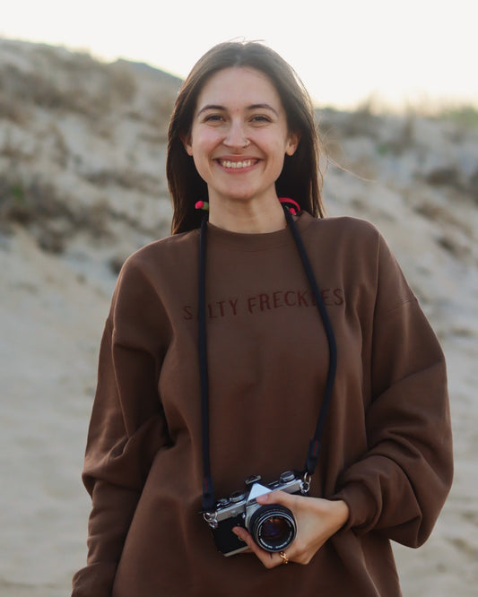 Embroidered Salty Freckles - Crew